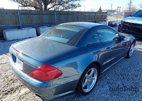 2003 Mercedes-Benz Sl 500 from USA, damaged, VIN WDBSK75F93F022734